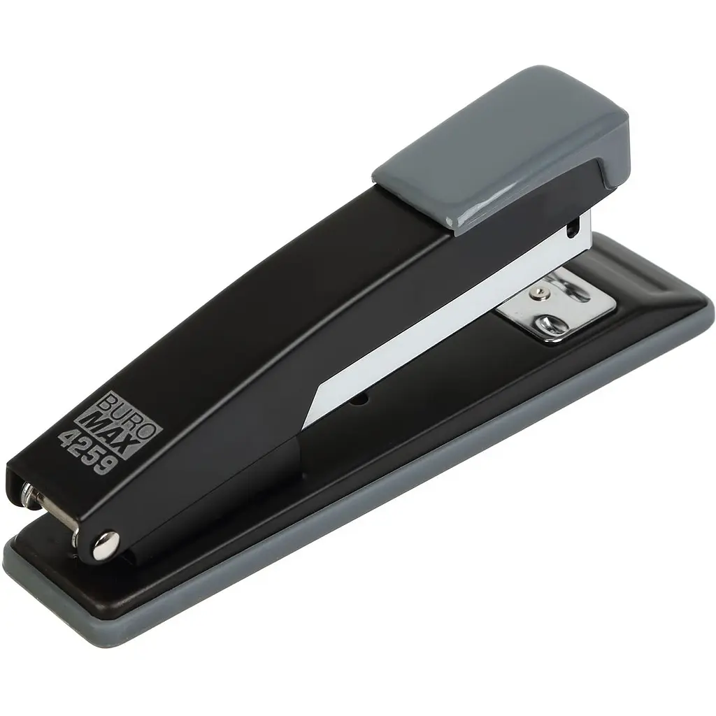 Степлер Buromax Jobmax металевий №24/6, 26/6, 20 аркушів чорний (BM.4259-01) - фото 2