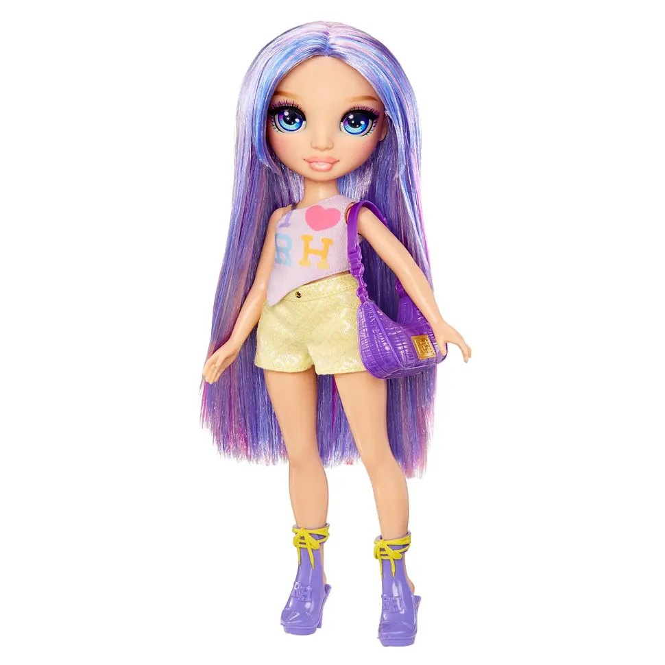 Лялька дитяча Віолетта Rainbow High 547563 серії My Fashion Style з аксесуарами - фото 3