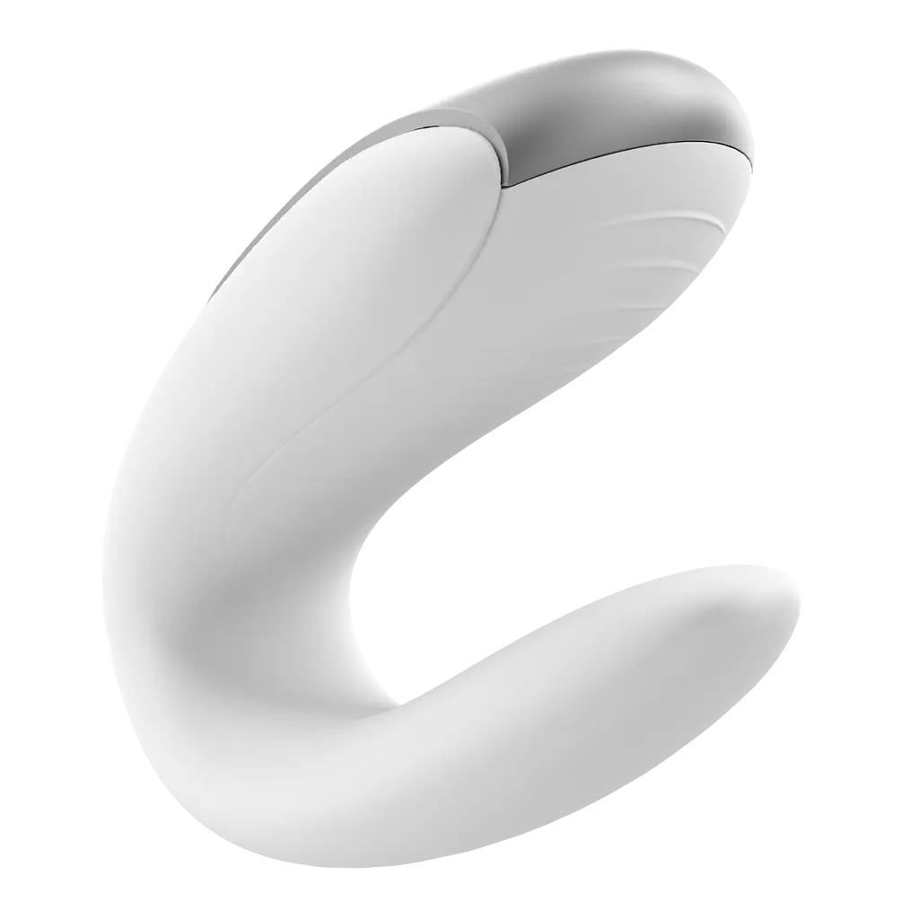 Вибратор Satisfyer Double Fun Partner 9.3 см белый - фото 6