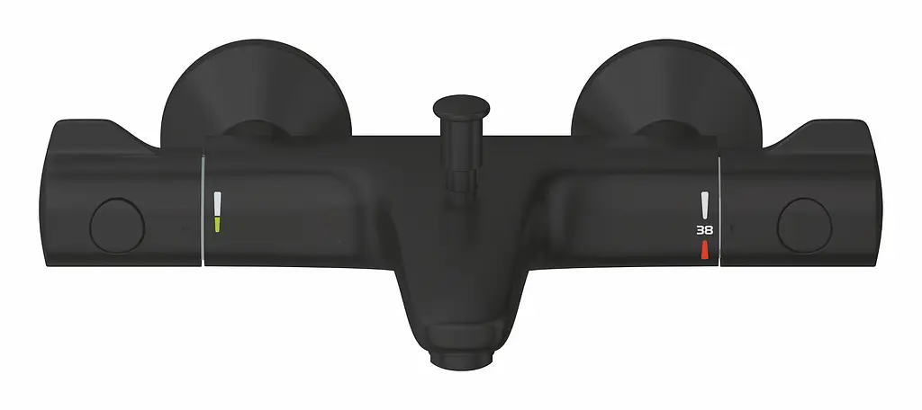 Термостат для ванни Grohe Grohtherm 800 1022032430 Чорний матовий - фото 3