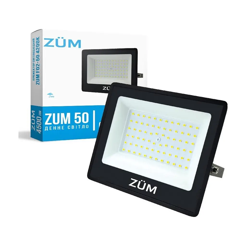 Прожектор Євросвітло ZUM F02-50 4200K