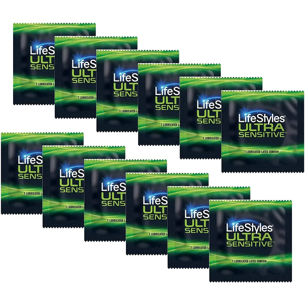 Презервативи LifeStyles Ultra Sensitive ультратонкі 12 шт. (ROZ6400230485) - фото 3
