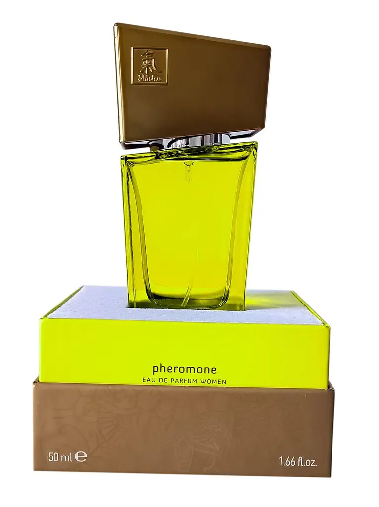 Парфуми із феромонами жіночі SHIATSU Pheromone Fragrance women lime 50 m