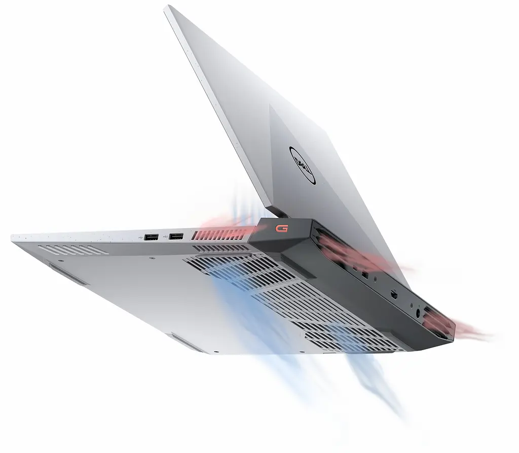 Ноутбук Dell Inspiron G15 (5515-3551) R7 5800H, 16/512Gb, Win11, RTX3050Ti Gray - фото 6