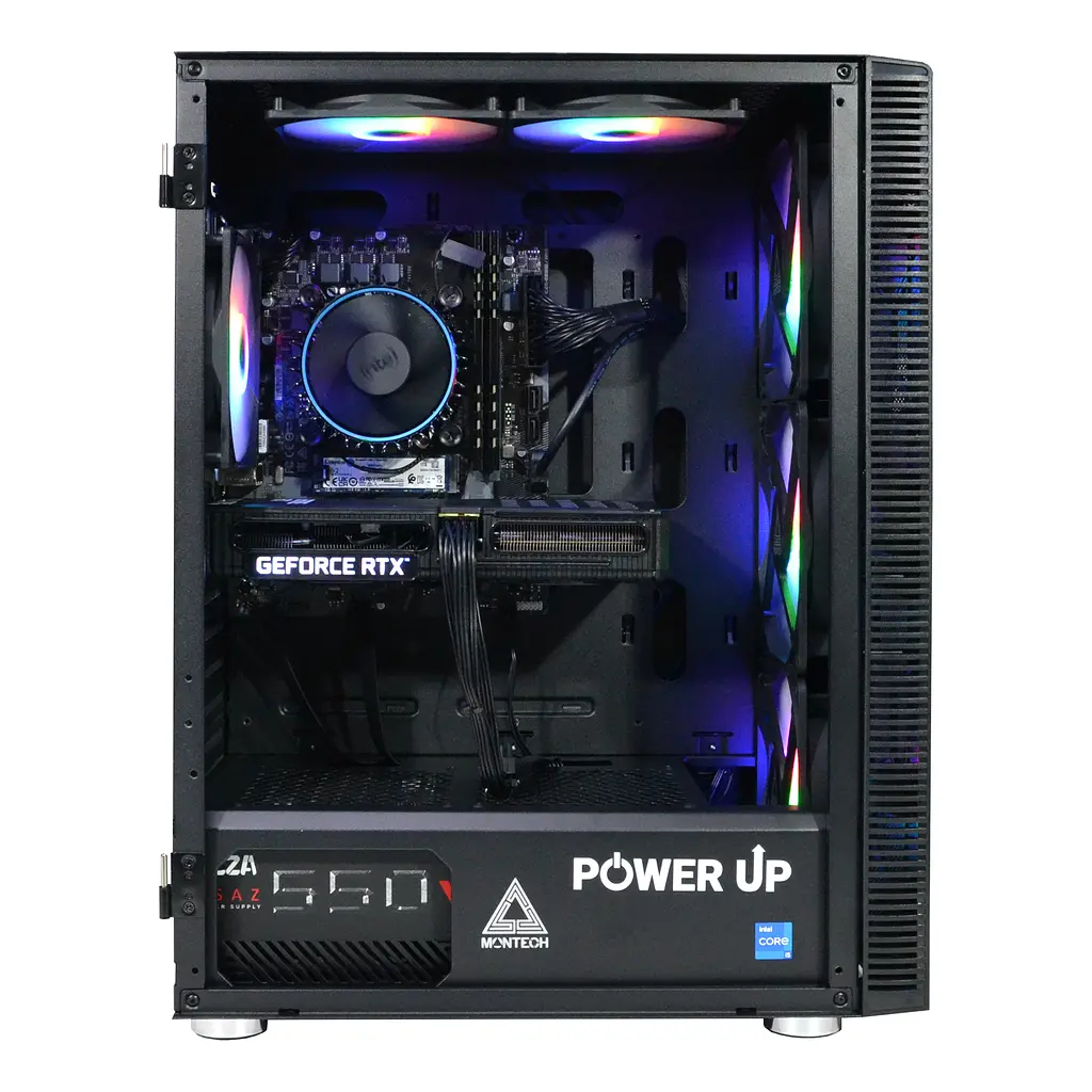 Ігровий комп'ютер Power Up GamePC TOP #550 Ryzen 5 5600/16 GB/SSD 512 Gb/GeForce RTX 5050 8 Gb - фото 3