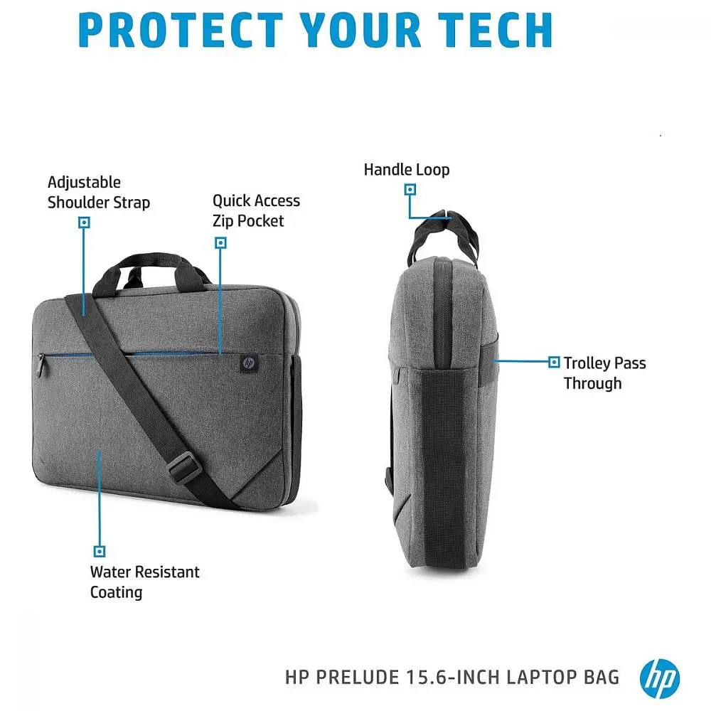 Сумка для ноутбука HP 15.6" Laptop Bag (2Z8P4AA) - фото 6