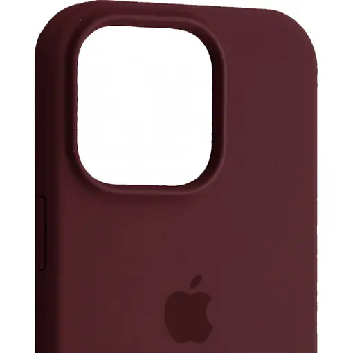 Чехол Silicone Case для Apple iPhone 16 Pro Plum AA [115034] - фото 3