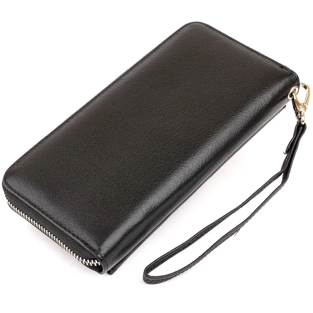 Гаманець шкіряний жіночий ST Leather 19292 чорний - фото 10
