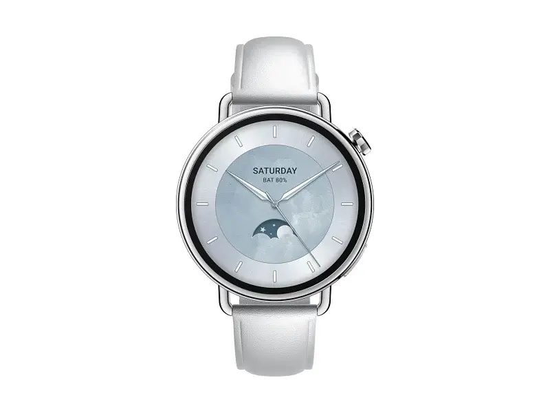 Смарт-годинник Xiaomi Watch S4 41mm Leather Strap White BHR07VUGL - фото 2