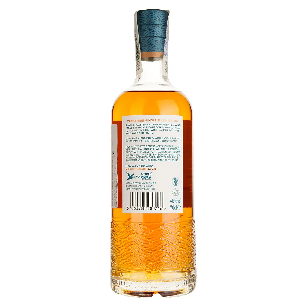 Віскі Filey Bay STR Finish Single Malt Yorkshire Whisky, 46%, 0.7 л, у коробці - фото 3