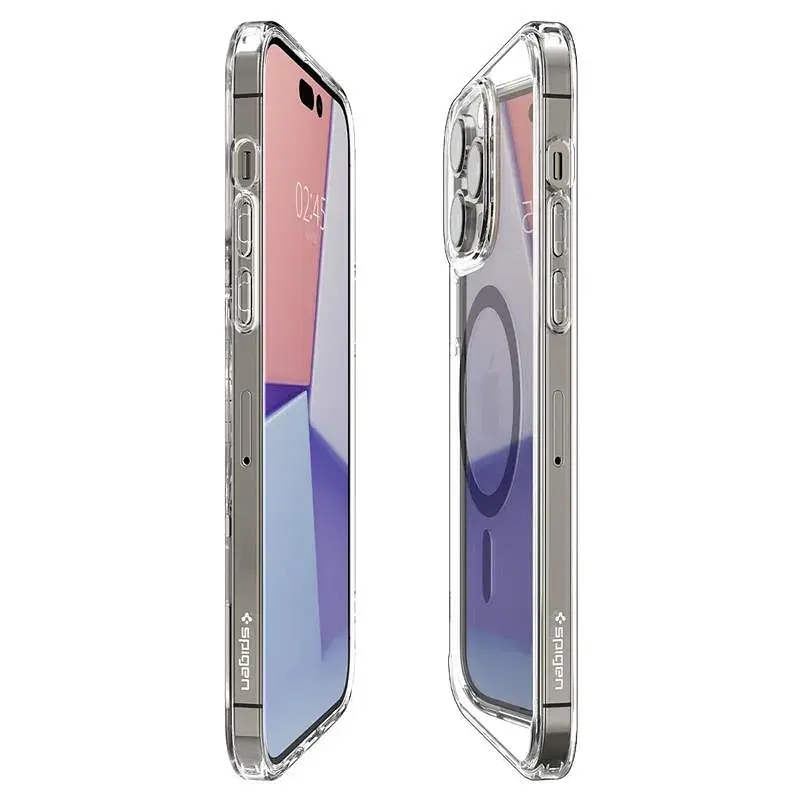 Чохол-накладка Spigen Ultra Hybrid MagFit для Apple Iphone 14 Pro Max Carbon Fiber (ACS04827) - фото 5