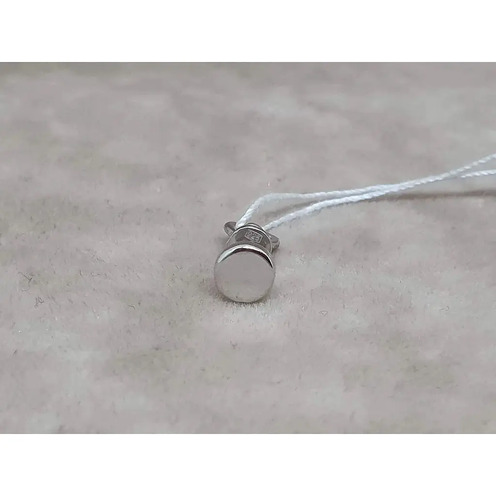 Срібна моносережка пуссета Vegas. 20182/1Р - фото 3