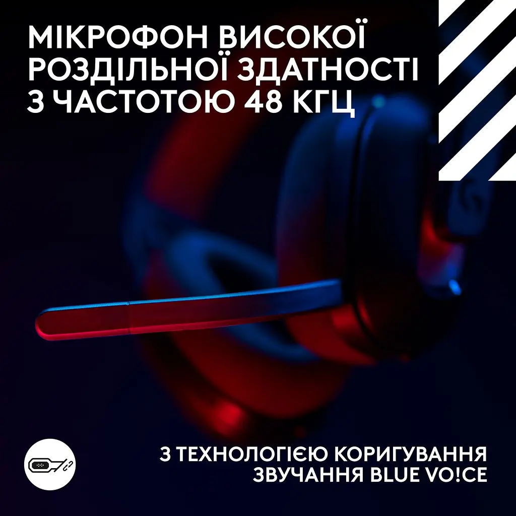 Ігрові навушники Logitech G Astro A20 X Black (939-002247) [158083] - фото 8