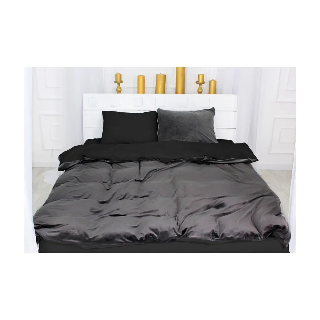 Постільна білизна MirSon Велюр Winter Delicate 28-0099 Bocciolo 200х220 (2200004048048)