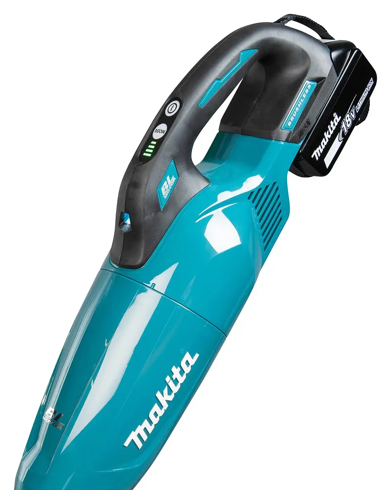 Пилосос акумуляторний Makita DCL284FZ (180 мбар, 1.2 м3/хв, HEPA, BL, LXT 18 В, без акумуляторів та зарядного пристрою) - фото 6
