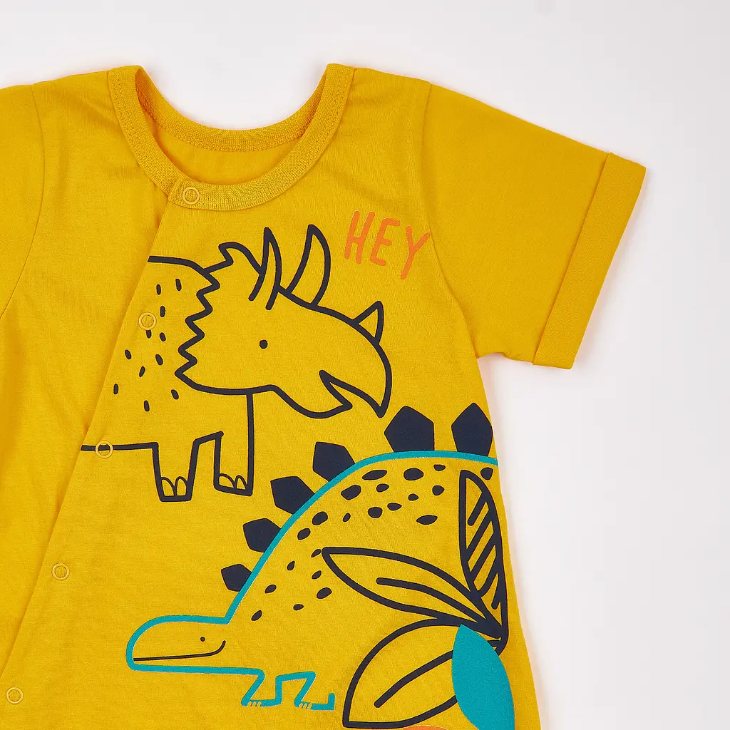 Комбінезон дитячий ЛЯЛЯ 8КЛ068 гірчичний 74 (6-9 міс.) - фото 3