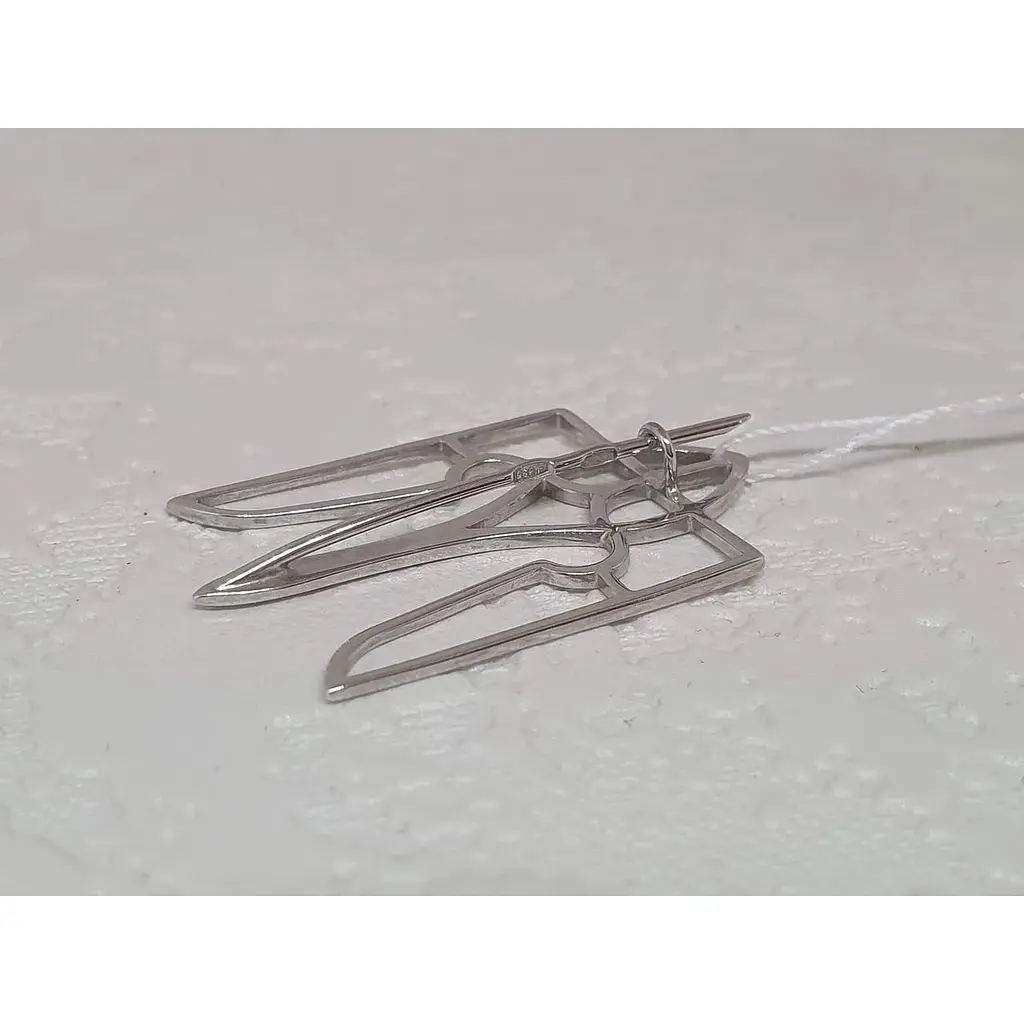 Срібний значок Ірій Тризуб. 9509 - фото 2