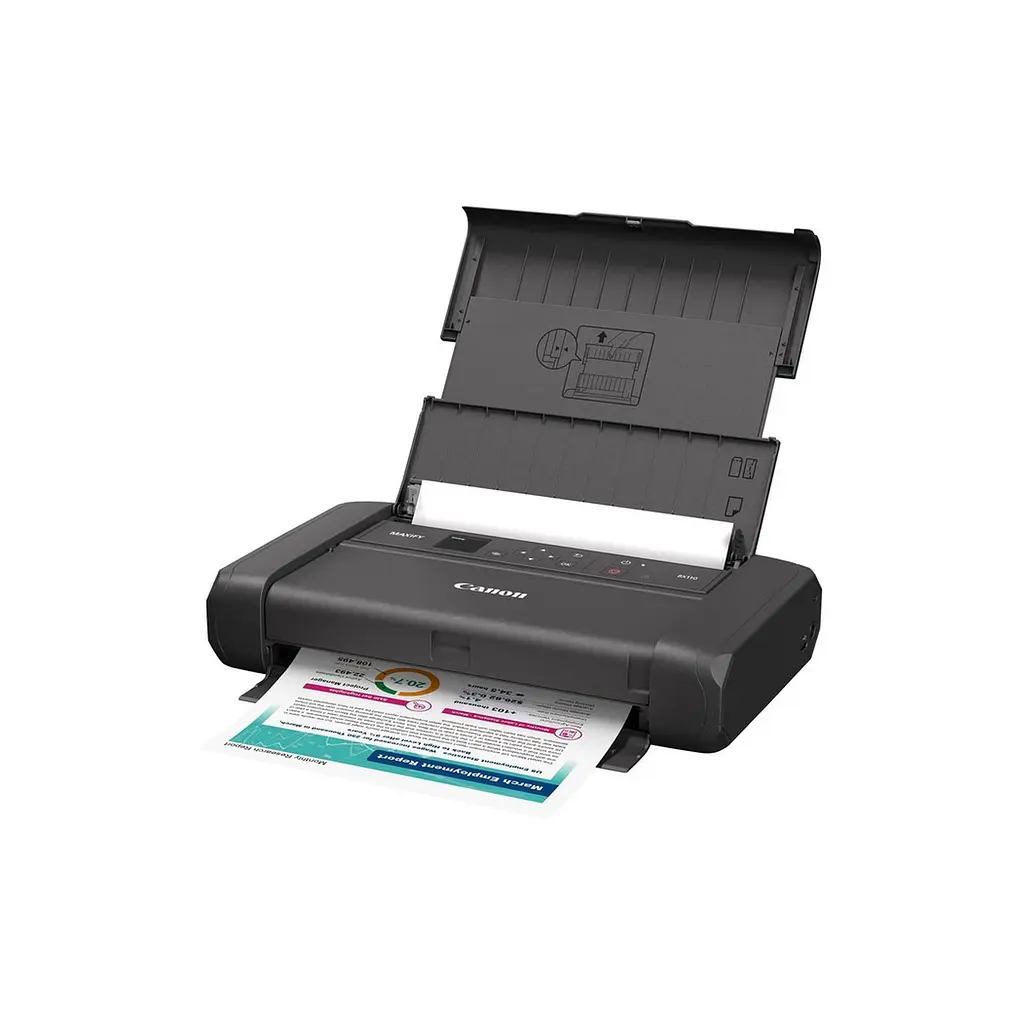 Принтер А4 кол. Canon Maxify BX110 with Battery з Wi-Fi (7069C027) - фото 2
