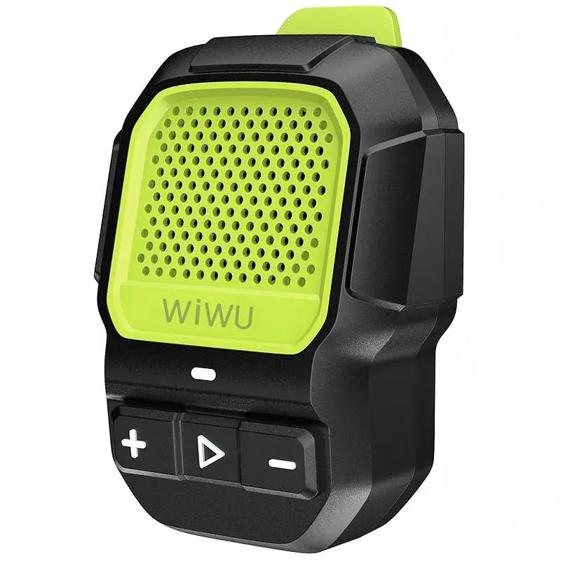 Bluetooth Колонка SPK-001 Buddy Fun with Magnetic Clip Green Wiwu teh0029771 - фото 2