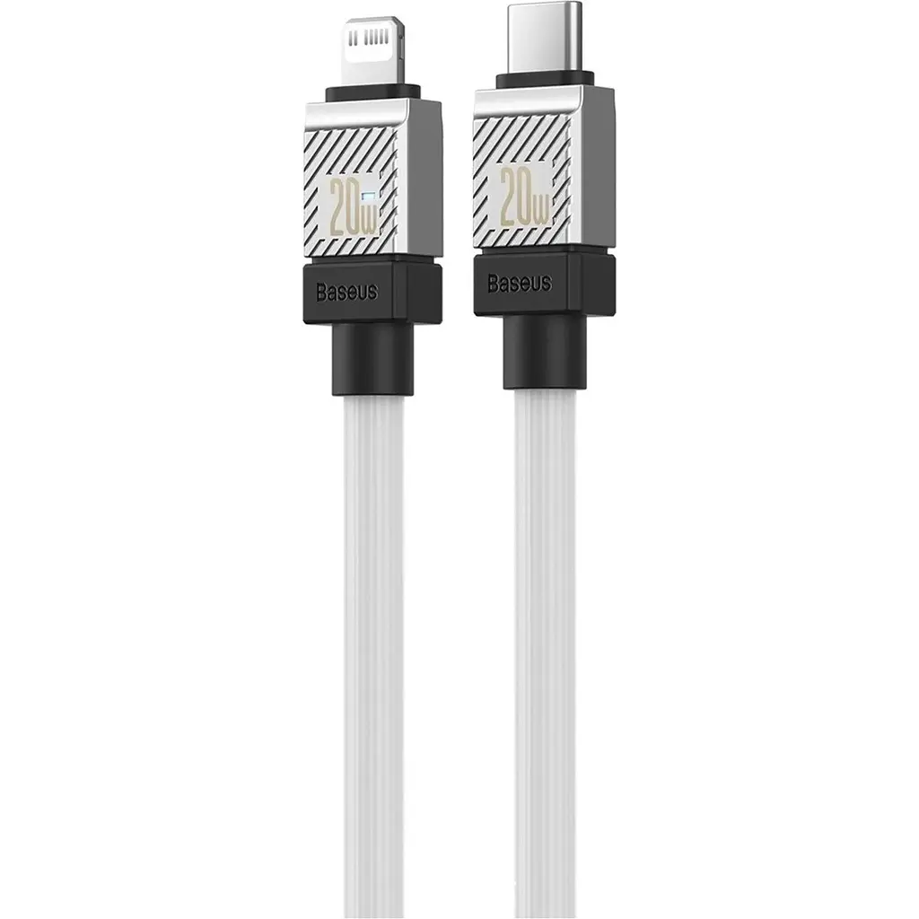 Кабель Baseus CoolPlay Series USB-C to Lightning 20W 2m White (CAKW000102) [153120] - фото 5