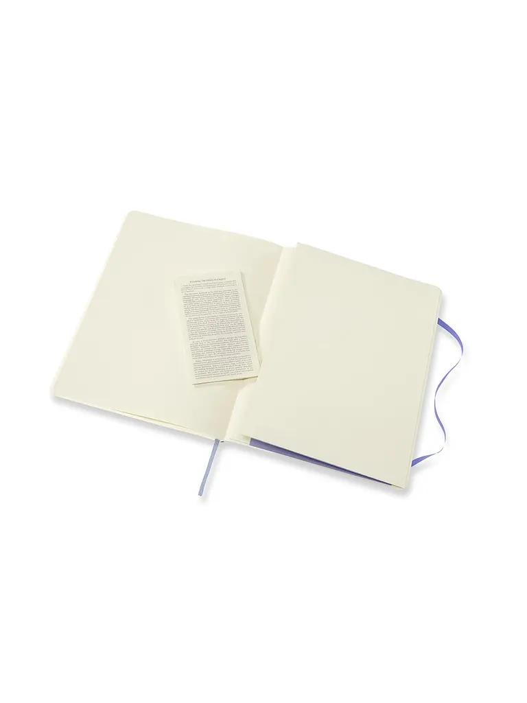 Записник Moleskine Classic великий, Нелінований Блакитна Гортензія М'який (QP623B42) - фото 5