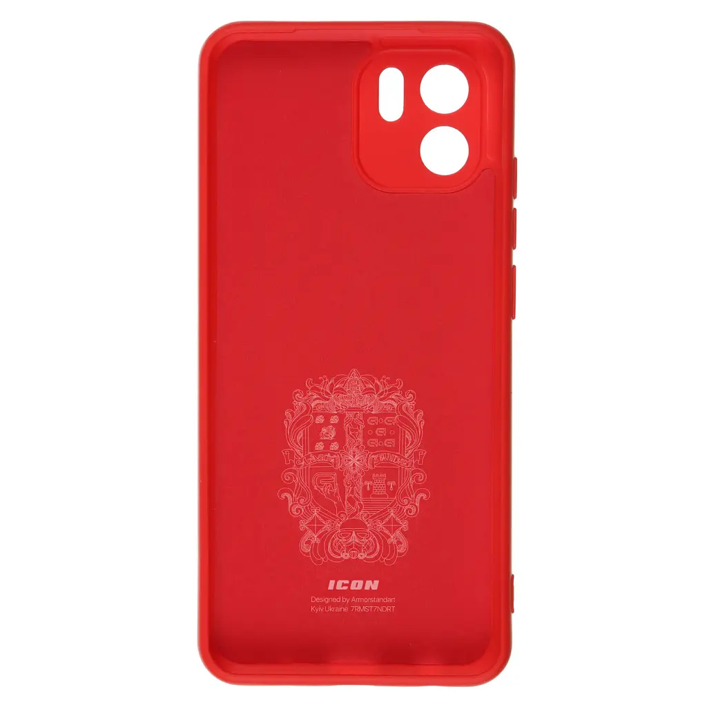 Чехол ArmorStandart ICON для Xiaomi Redmi A2 Camera cover Red - фото 2