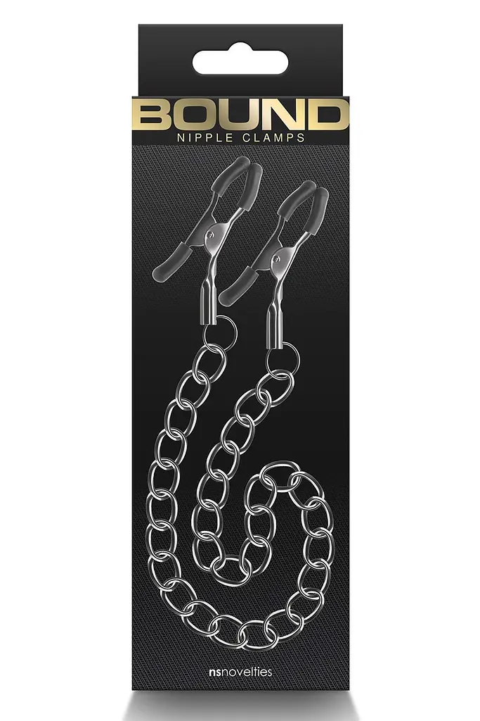 Затискачі для сосків - Bound Nipple Clamps Dc2 Gunmetal
