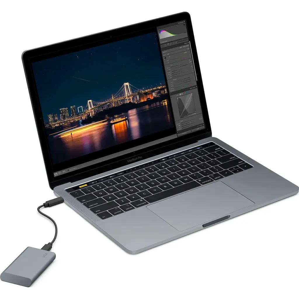 Накопитель SSD LACIE SSD 2.5 2TB External Mobile Secure USB 3.1 TYPE C (STKH2000800) - фото 10