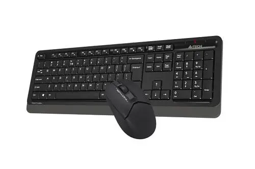 Комплект беспроводной A4tech Fstyler FG1012S, Black, клавиатура+мышь - фото 2