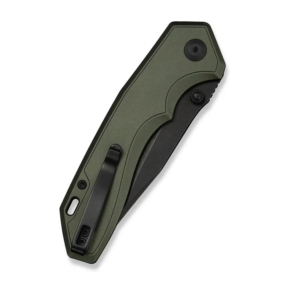 Ніж складаний туристичний Civivi Elite Brova, (8.7 см) CPM S35VN / Aluminum зелений - фото 5