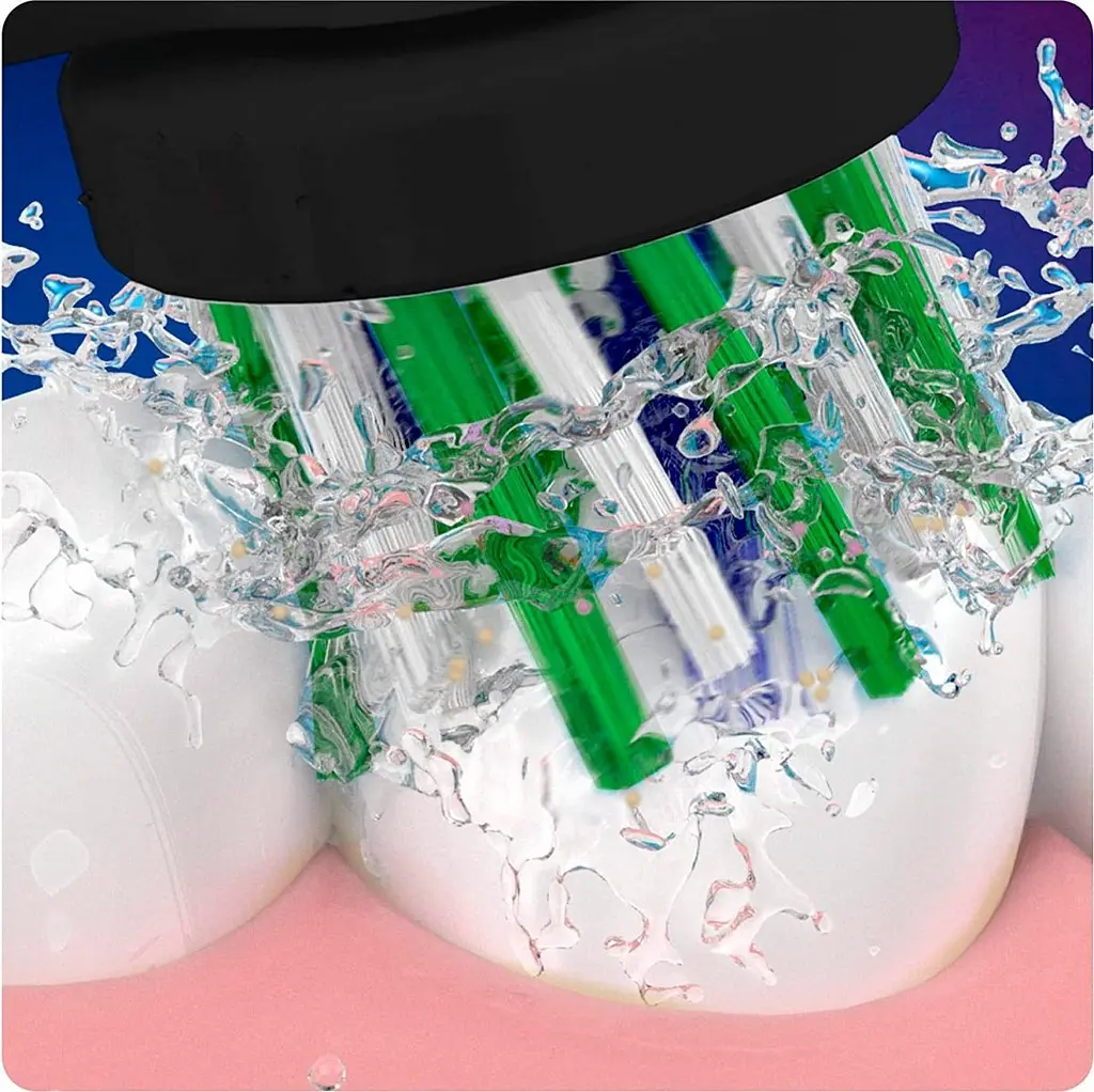 Насадка для зубної щітки Oral-B Cross Action CleanMaximiser Black 1 шт. (EB50BRB) [85821] - фото 5