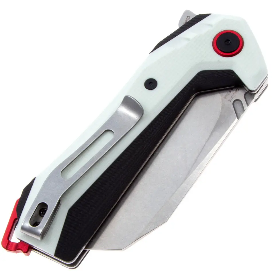 Ніж CJRB Tigris SW, AR-RPM9 Steel, G10 білий - фото 4