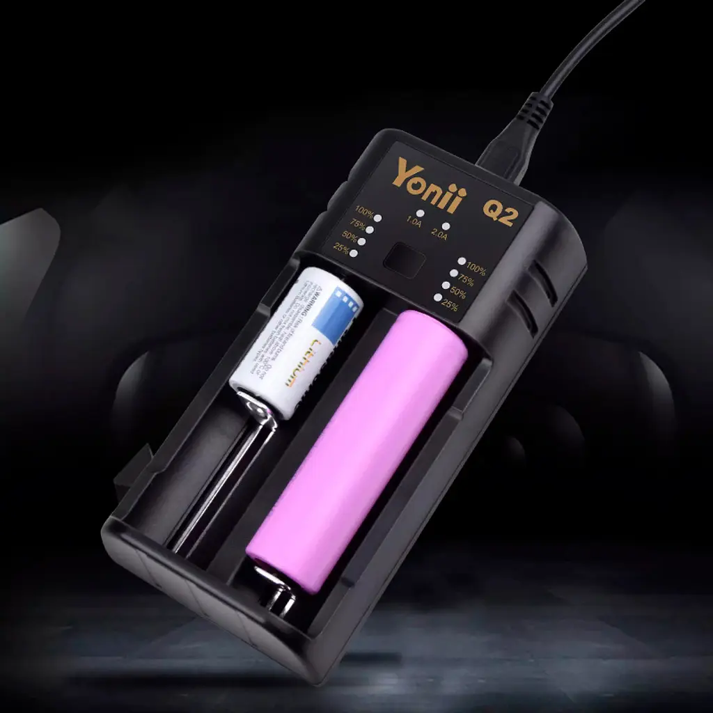 Зарядний пристрій для акумуляторних батарей USB Battery Charger Yonii Q2 універсальний зарядний пристрій - фото 2