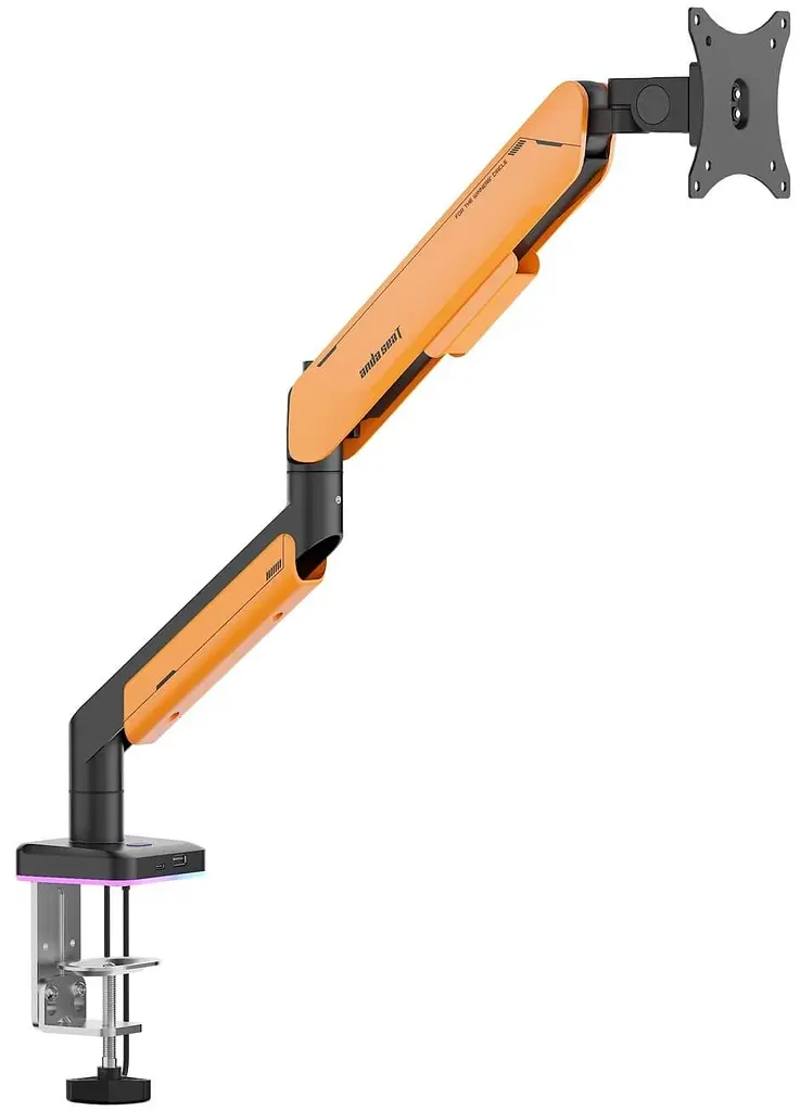 Кронштейн Anda Seat Stealth Pro II RGB 17ъъ-42ъъ Orange AD-W-A9X-1S-BO - фото 7