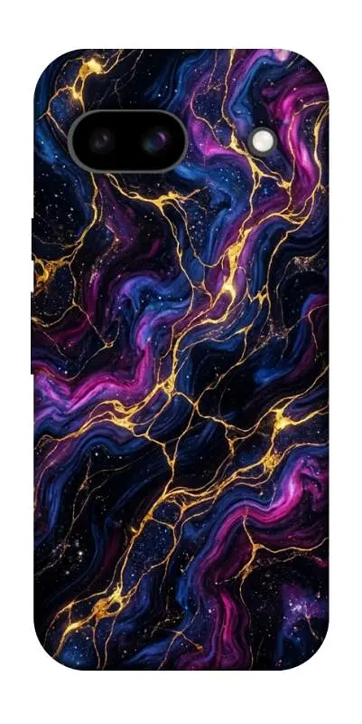 TPU чохол Demsky Purple space marble для Google Pixel 8a