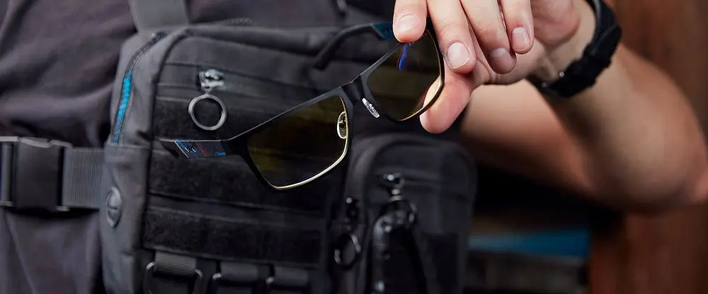 Комп'ютерні окуляри Gunnar Computer Eyewear Call Of Duty Covert MW2 Black Navy Amber [101404] - фото 4