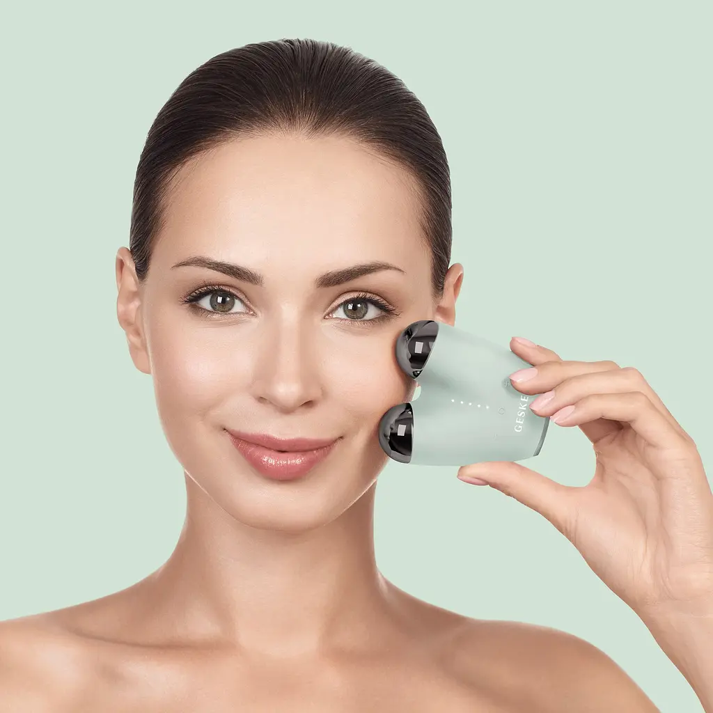 Подтягиватель лица Geske MicroCurrent Face-Lifter 6 в 1 микротоковый зеленый - фото 6