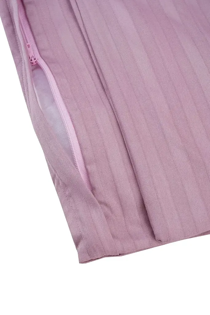 Комплект постельного белья Good-Dream Страйп-сатин Orchid Семейный розовый (GDSSOBS1452102) - фото 3