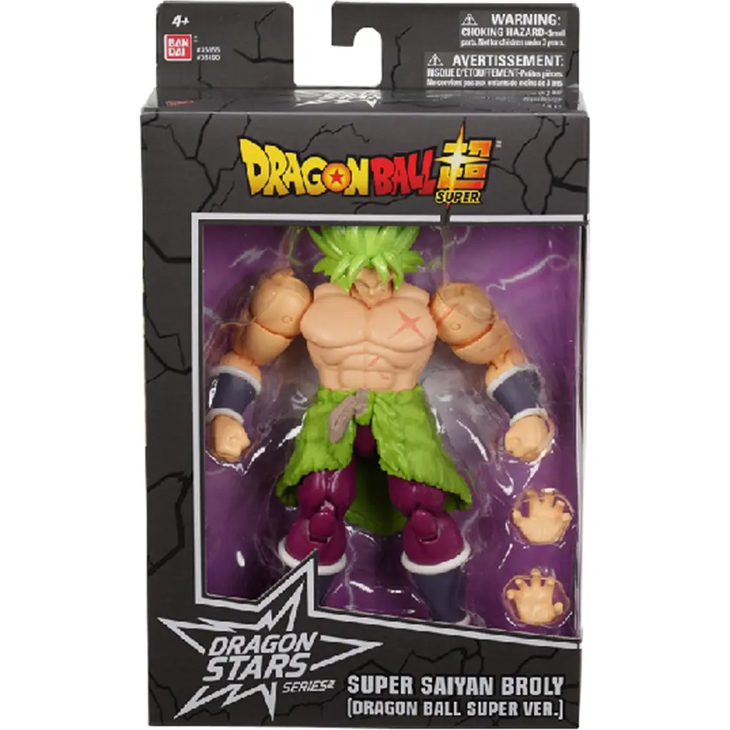 Фігурка анімаційного персонажа Bandai Dragon Ball Stars Poseable Супер Сайян Бролі (123831) - фото 5