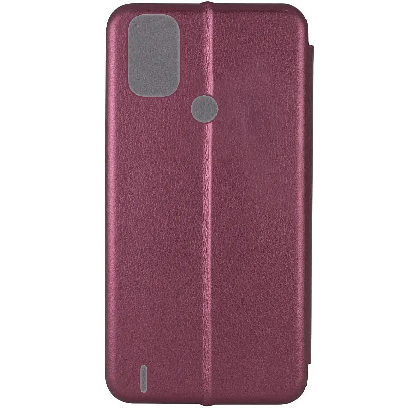 Шкіряний чохол-книжка Classy для Nokia C31 Бордовий - фото 3