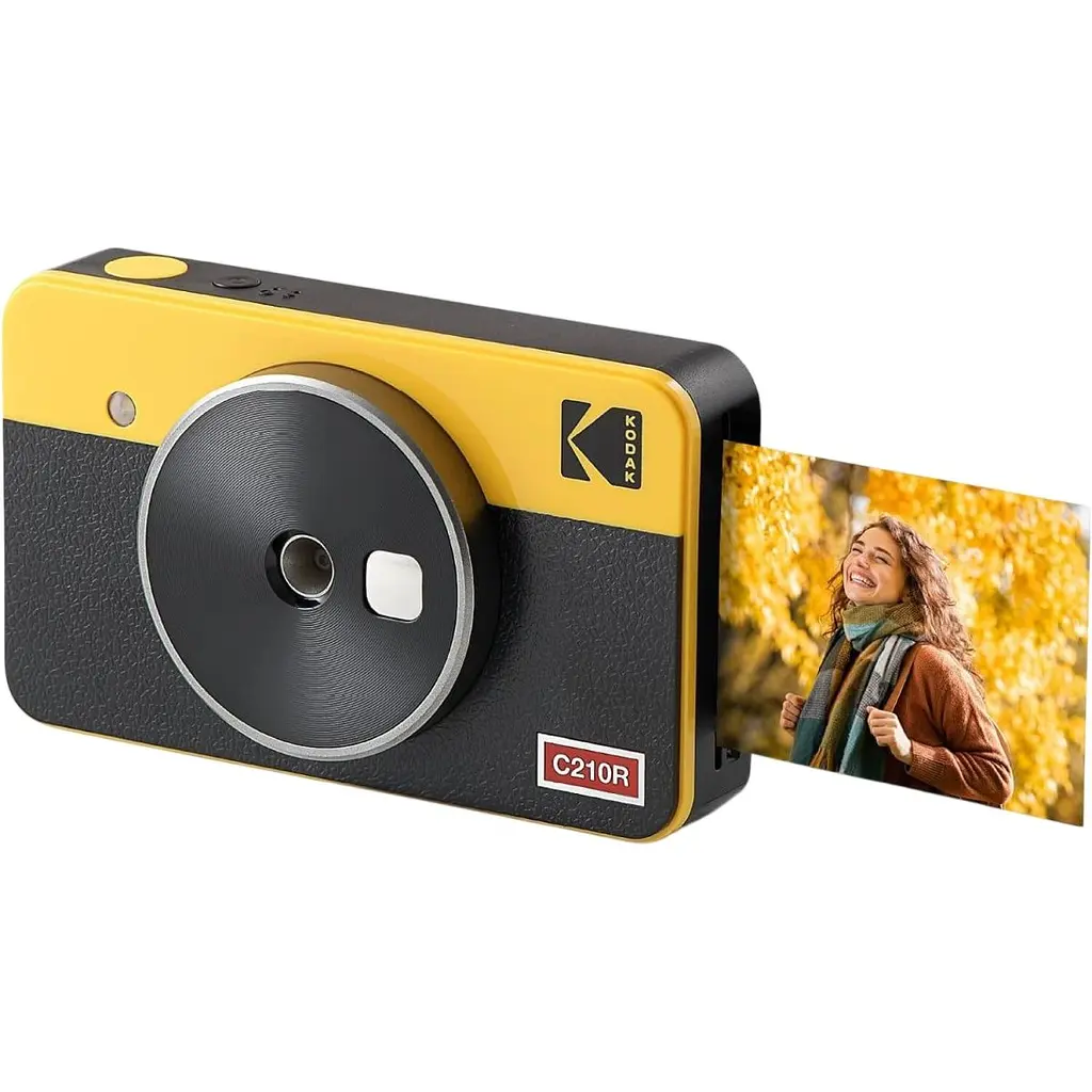 Фотокамера моментального друку Kodak Mini Shot 2 Retro Yellow (C210RY) [169208] - фото 3