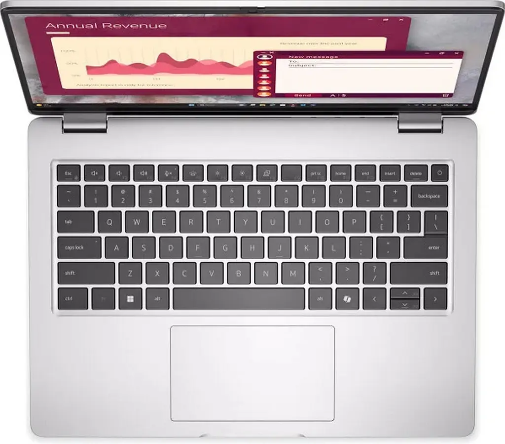 Dell Ноутбук Dell Pro 14 14" FHD + AG, Intel U7-255U, 32GB, F512GB, UMA, Win11P, сріблястий - фото 5