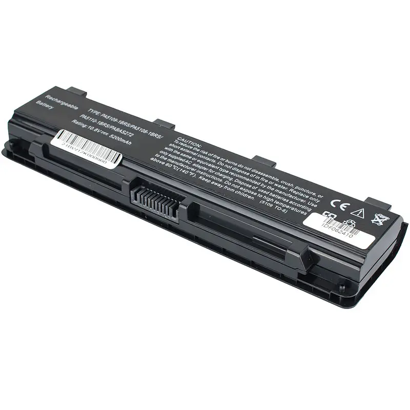 Акумулятор Toshiba PA5108U-1BRS (Satellite C50, C50T, C50D, C55, C55D, C55DT, C75, C75D series) 10.8V 5200 mAh Black - фото 2