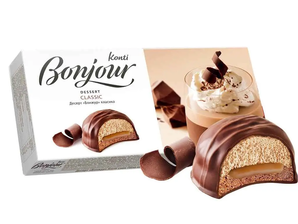 Десерт КОНТІ "Bonjour" класика 232г