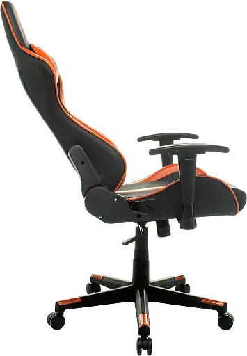 Геймерское кресло GT Racer черное с оранжевым (X-2527 Black/Orange) - фото 6