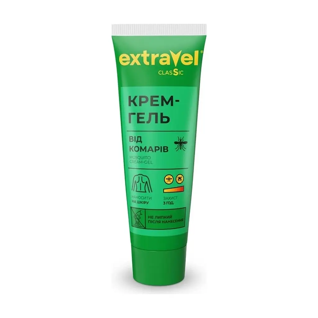 Крем від комарів Extravel Classic 60 мл (4820184442351)