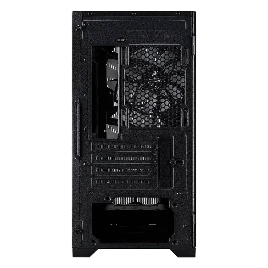 Корпус 1stPlayer D4-M-BK-2F1P-1F1 Black (D4-M-BK-2F1P-1F1) Без БП - фото 4