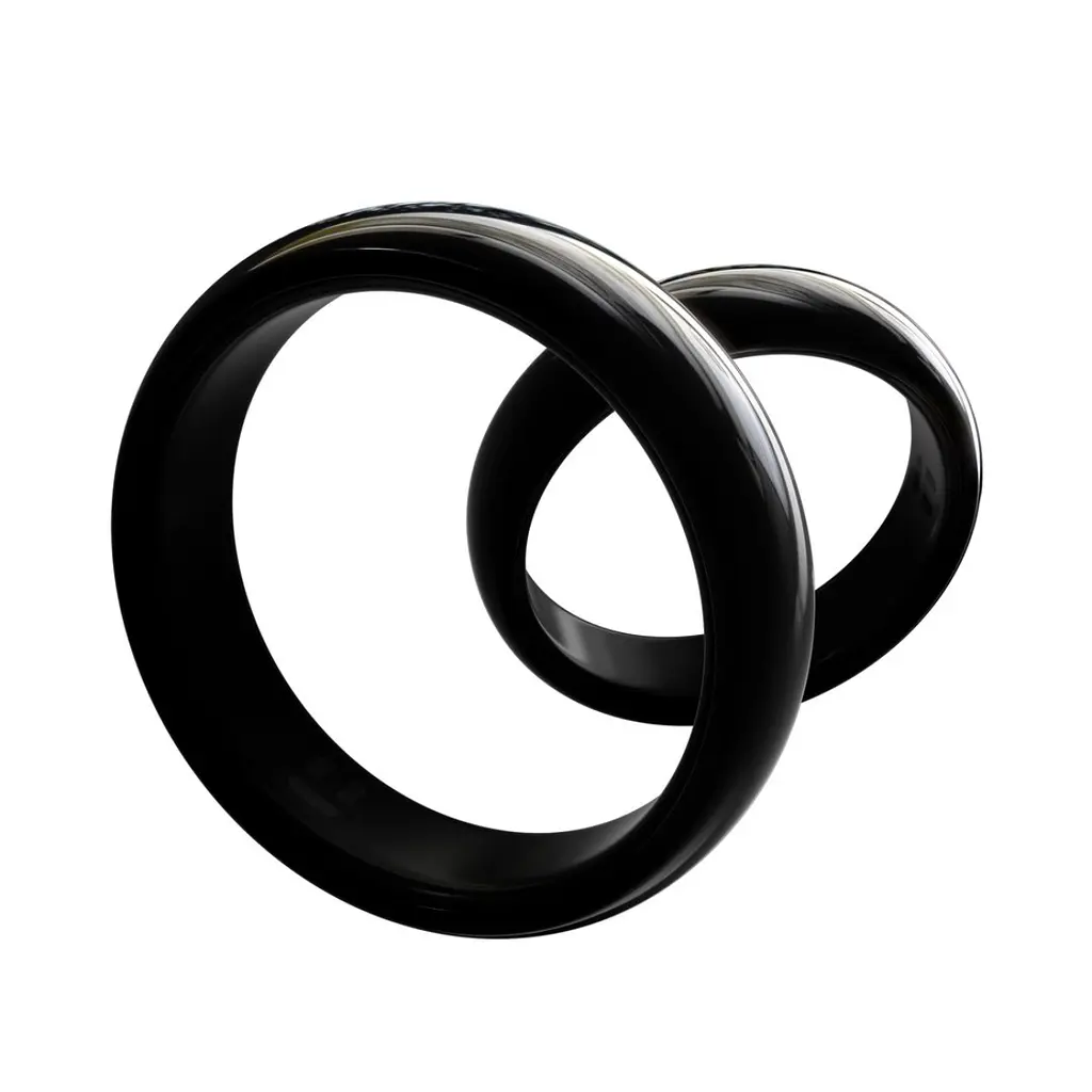 Криптогаманець Tangem Ring Wallet 2.0 набір з 2 карток та 1 кільця 8US Розмір 18.19 мм Black - фото 10