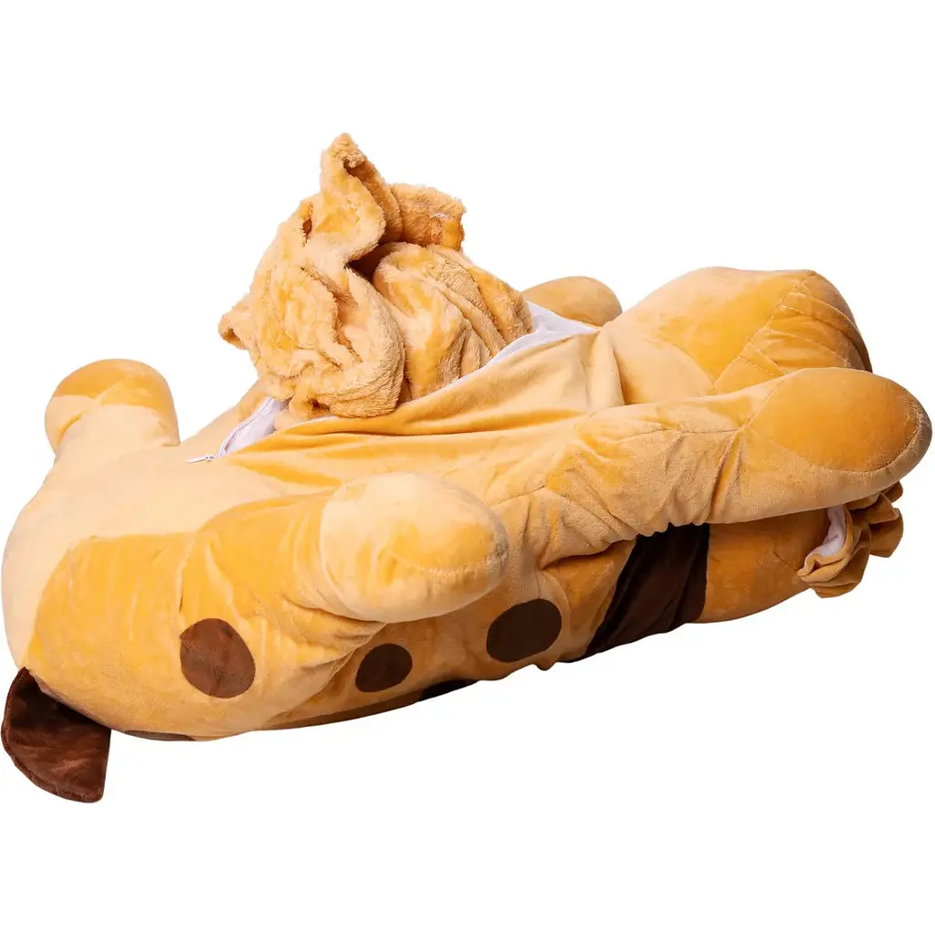 Игрушка-подушка Colorful Home с пледом Шарпей 120х160 см рыжий 9527-40BR - фото 4