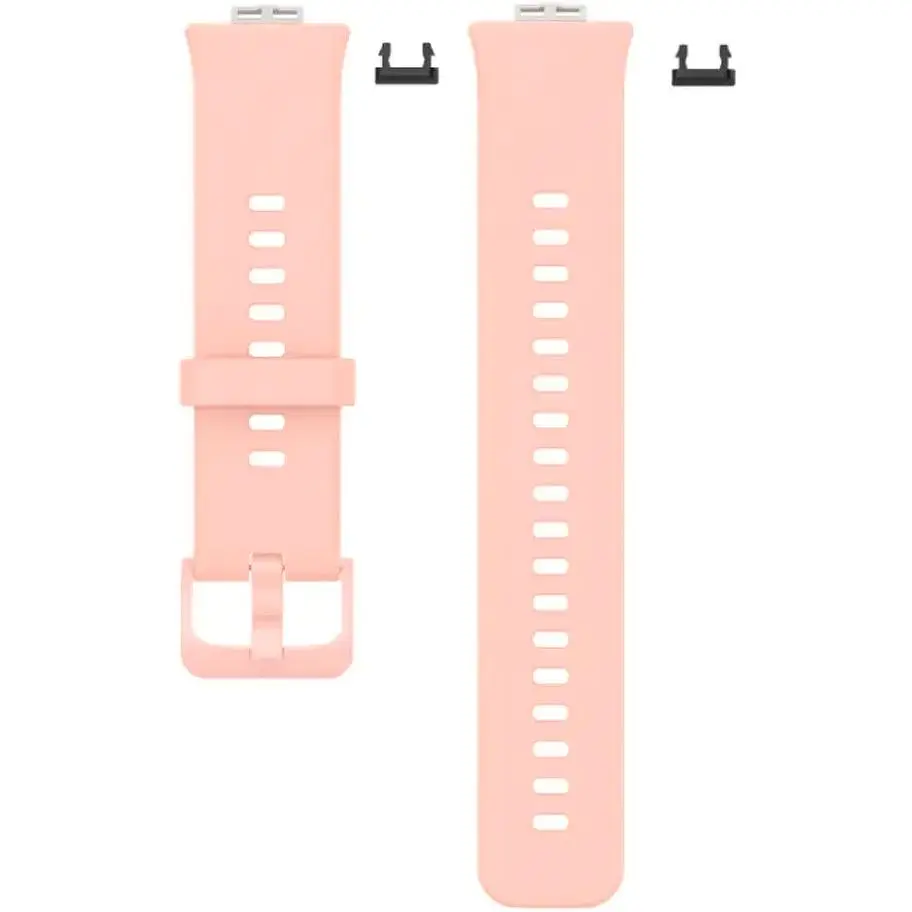 Ремінець DK Huawei Watch Fit / Fit SE Silicone Sport Full Light Classic (pink) - фото 3